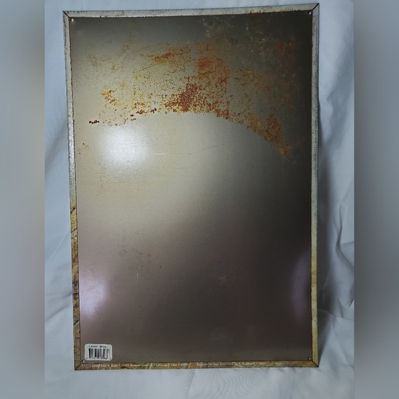 Leohr Bros Outfitters Vtg 1995 Retreiver Puppy Duck Distressed Metal Retro Sign - Picture 5 of 7